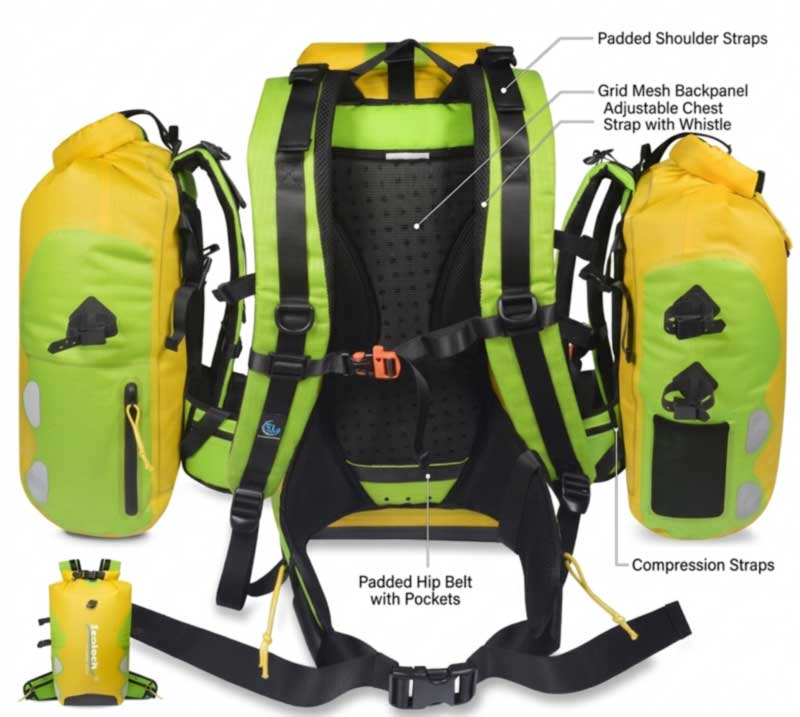 Водоотпорни руксаци — РФ заварени, ИПКС7/ИПКС8 | ЦН & ВН фабрике