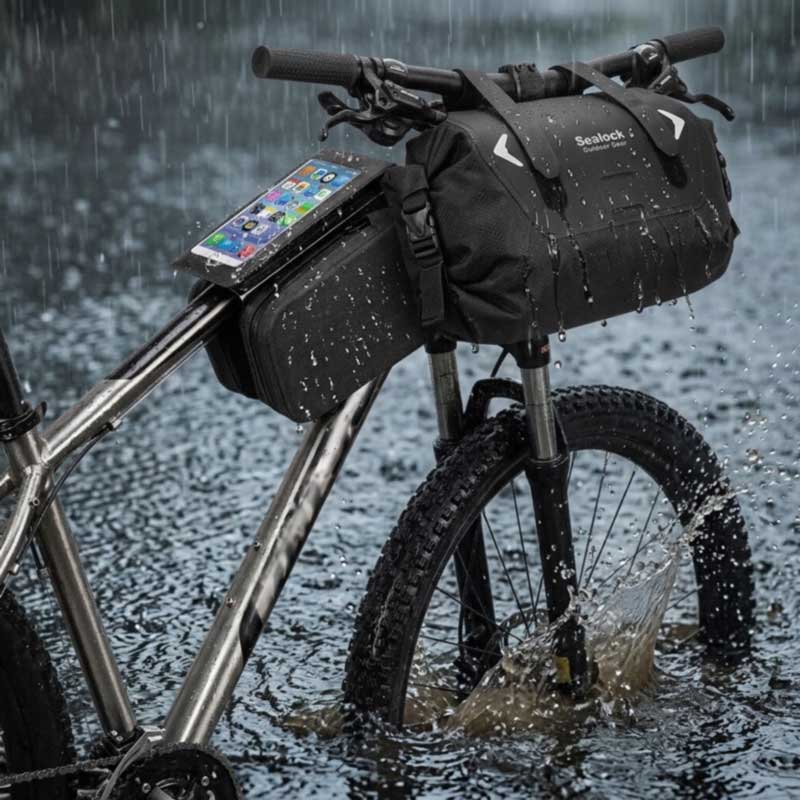 Водоотпорне торбе за бицикле — РФ заварене, ИПКС6 | OEM, MOQ 200